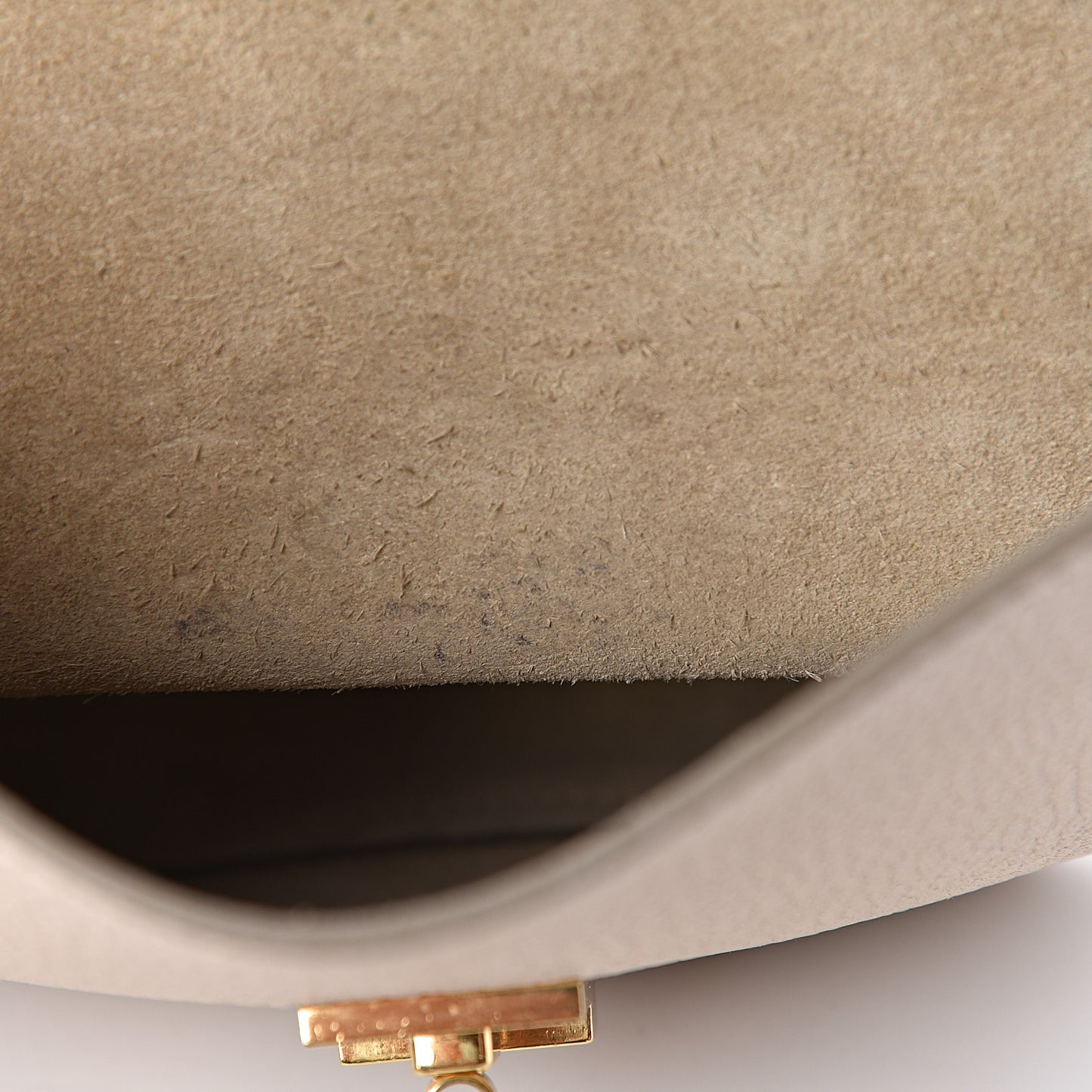 Grained Lambskin Drew Shoulder Bag Biscotti Beige