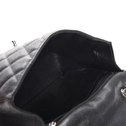 Chanel Caviar Quilted Jumbo Single Flap Black 9 of 19