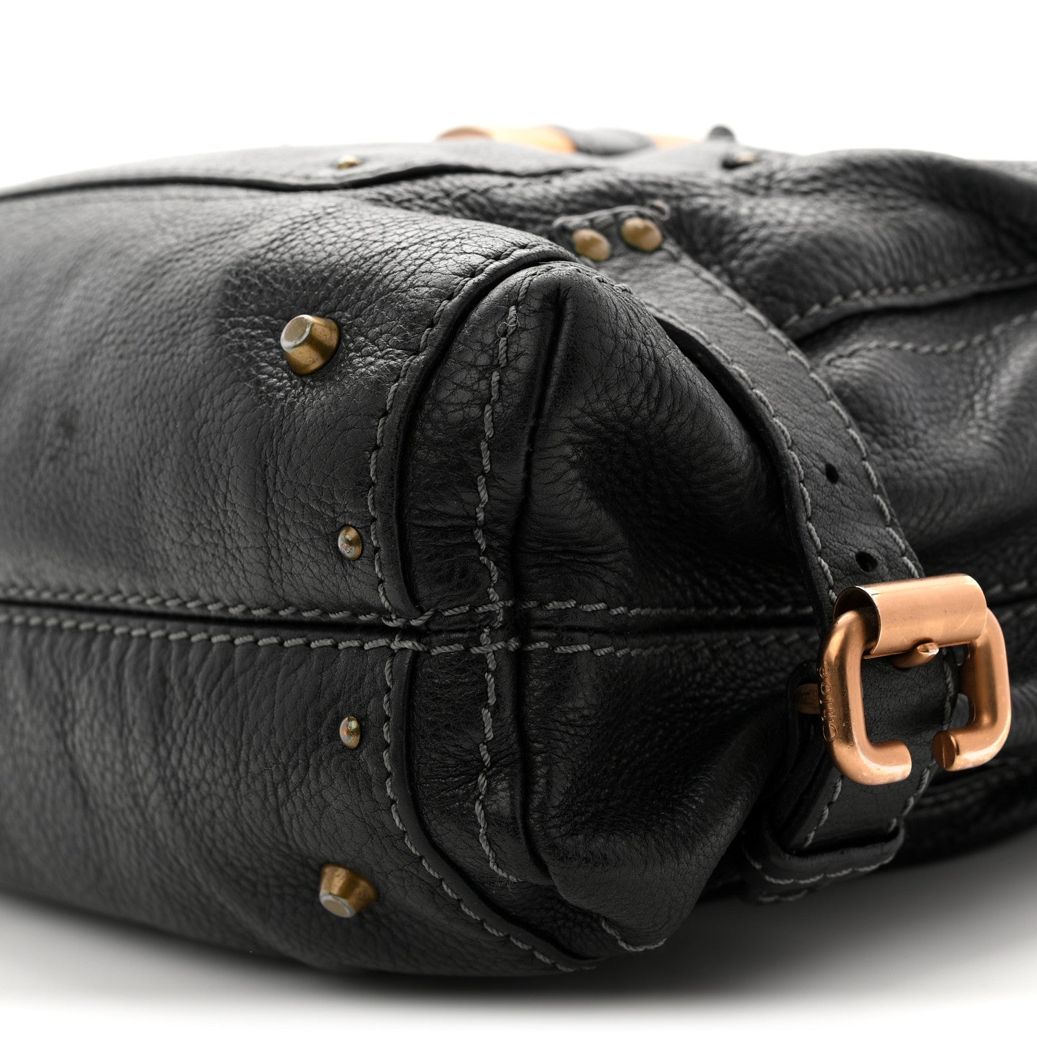 Chloe Calfskin Paddington Hobo Black 9 of 13