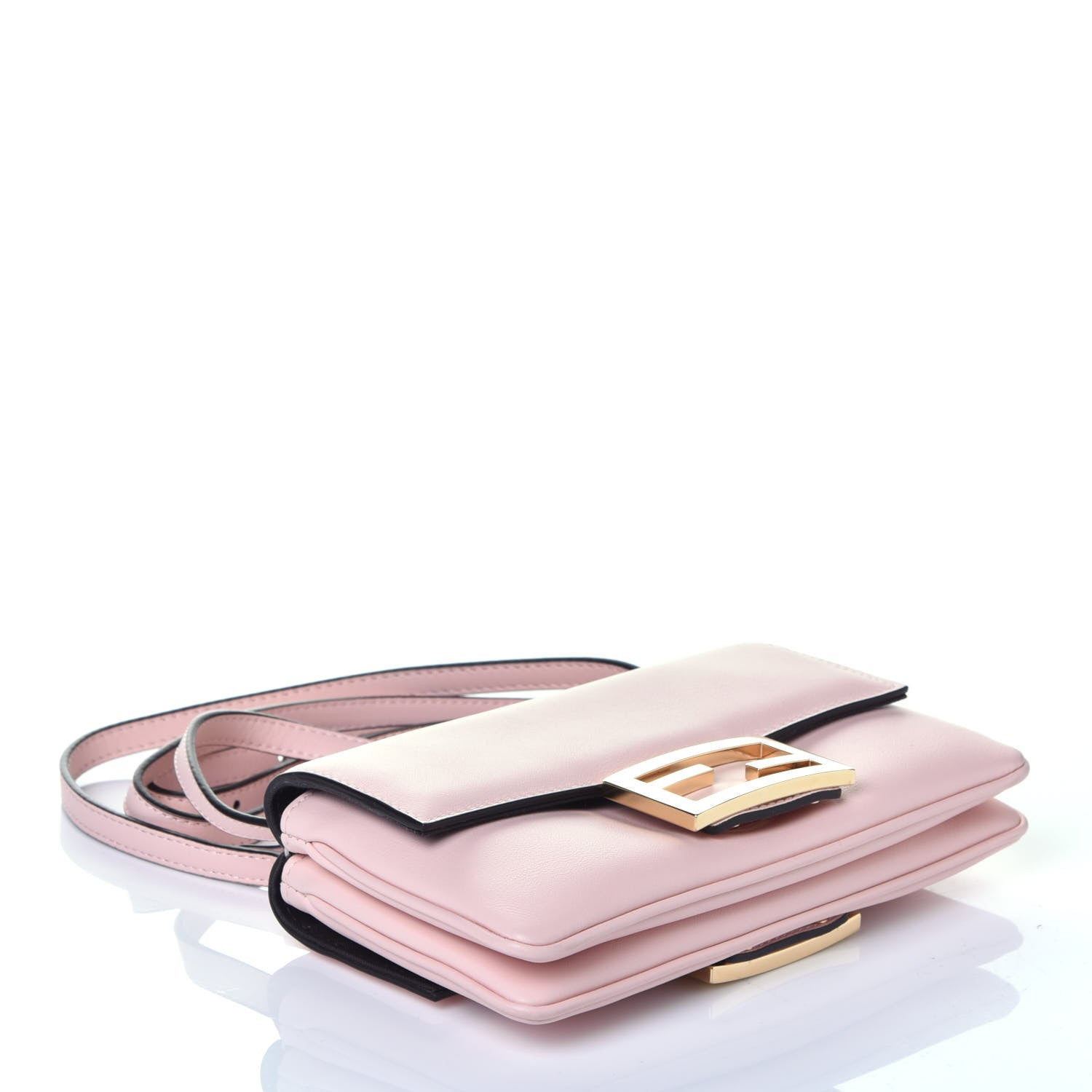 Fendi Vitello Grace Matte Duo Baguette Confetto 4 of 9