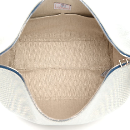 Hermes Canvas Large Bride-A-Brac Cabriole Case Bleu Nattier 5 of 7