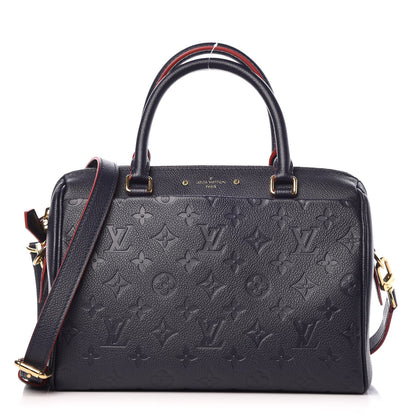 Louis Vuitton Empreinte Speedy Bandouliere 25 NM Marine Rouge 1 of 8