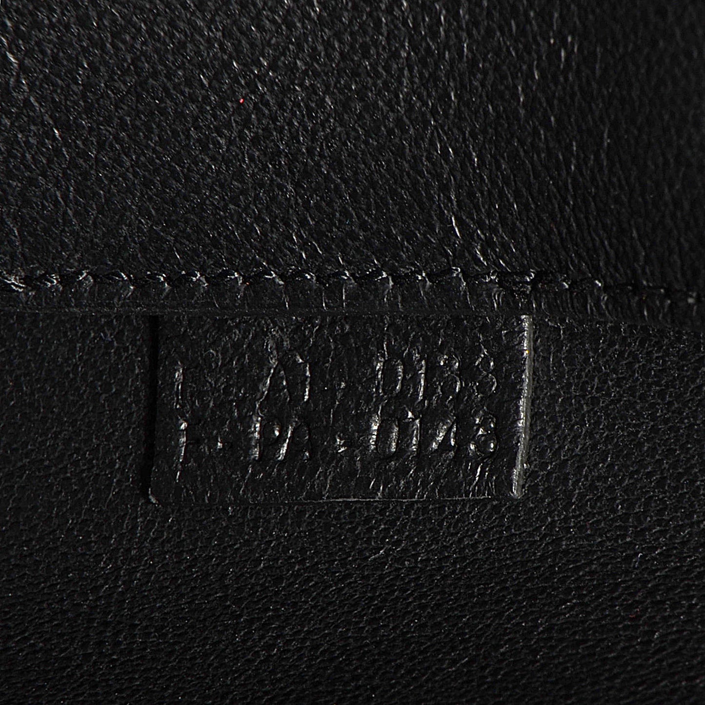 Grained Calfskin Small Edge Shoulder Bag Black