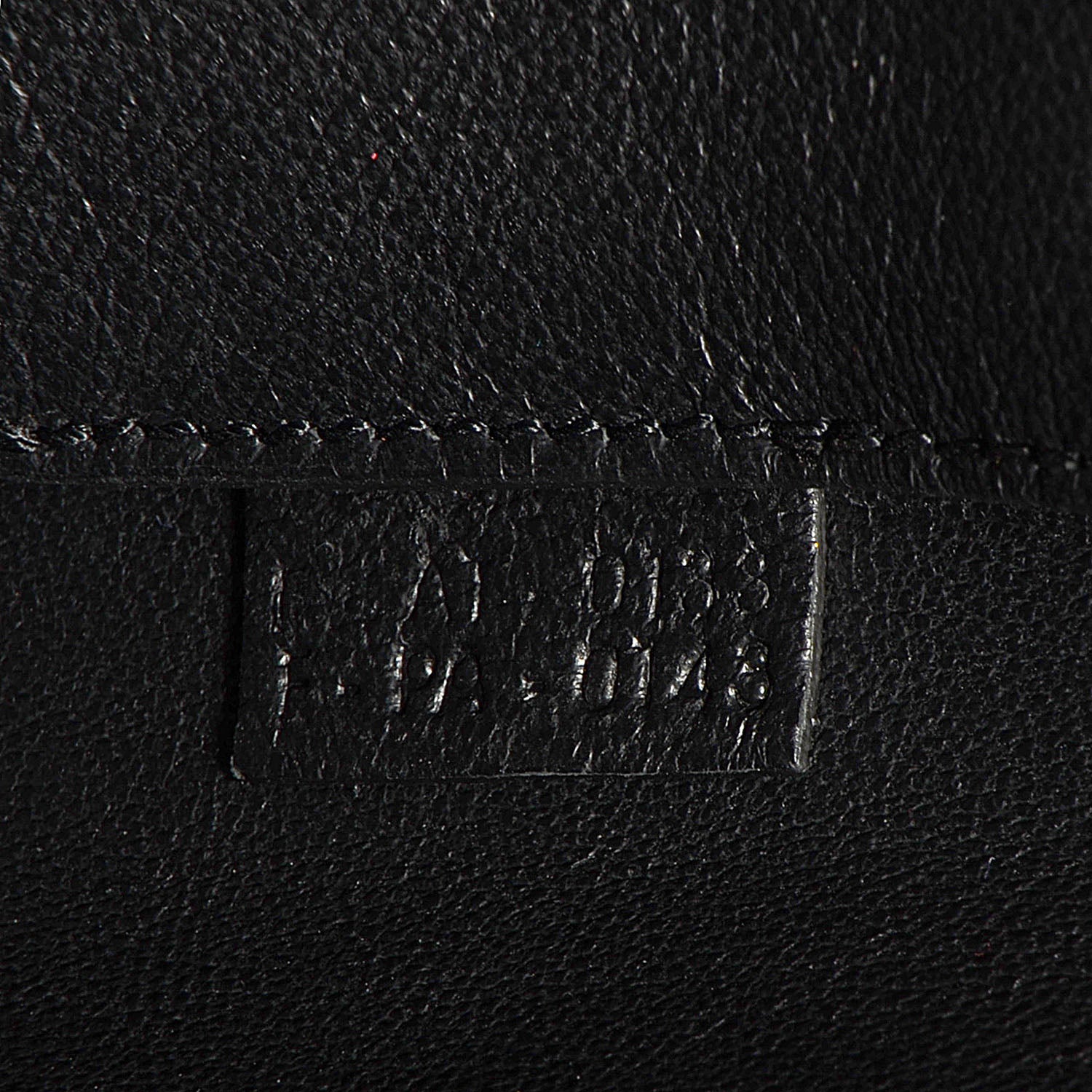 Celine Grained Calfskin Small Edge Shoulder Bag Black 7 of 10