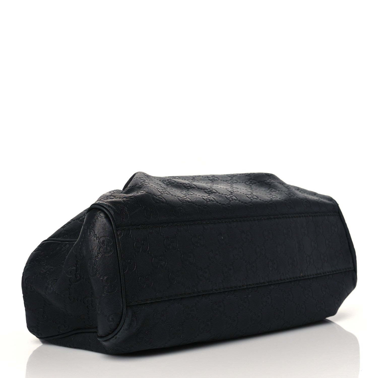 Gucci Guccissima Medium Sukey Tote Black 4 of 15