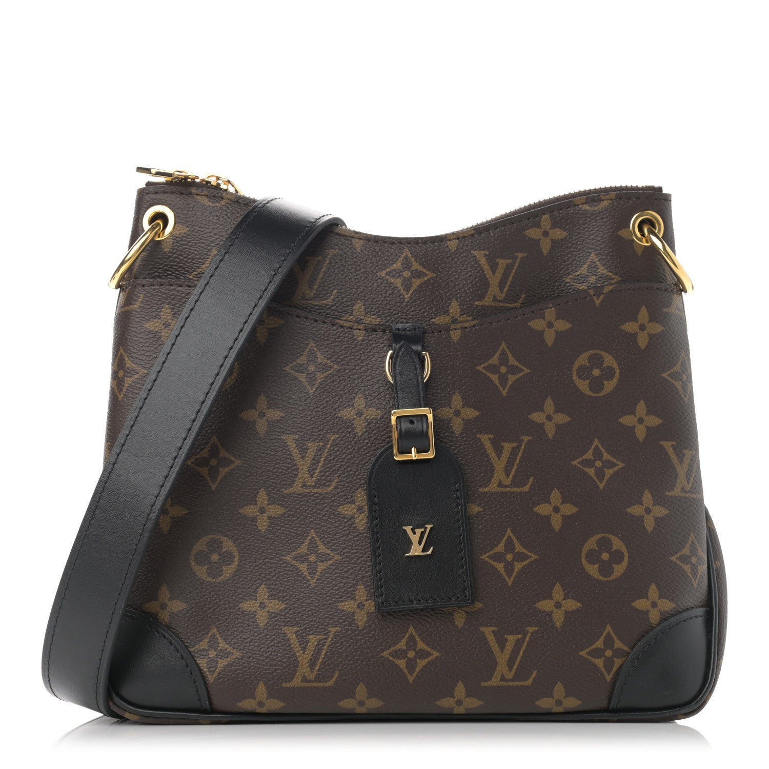 Louis Vuitton Monogram Odeon PM Black 1 of 10