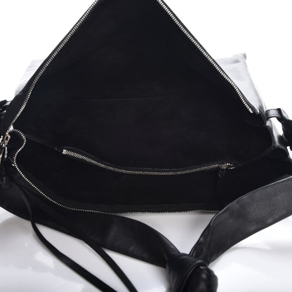 Celine Lambskin Medium Knotted Bag Black 5 of 7