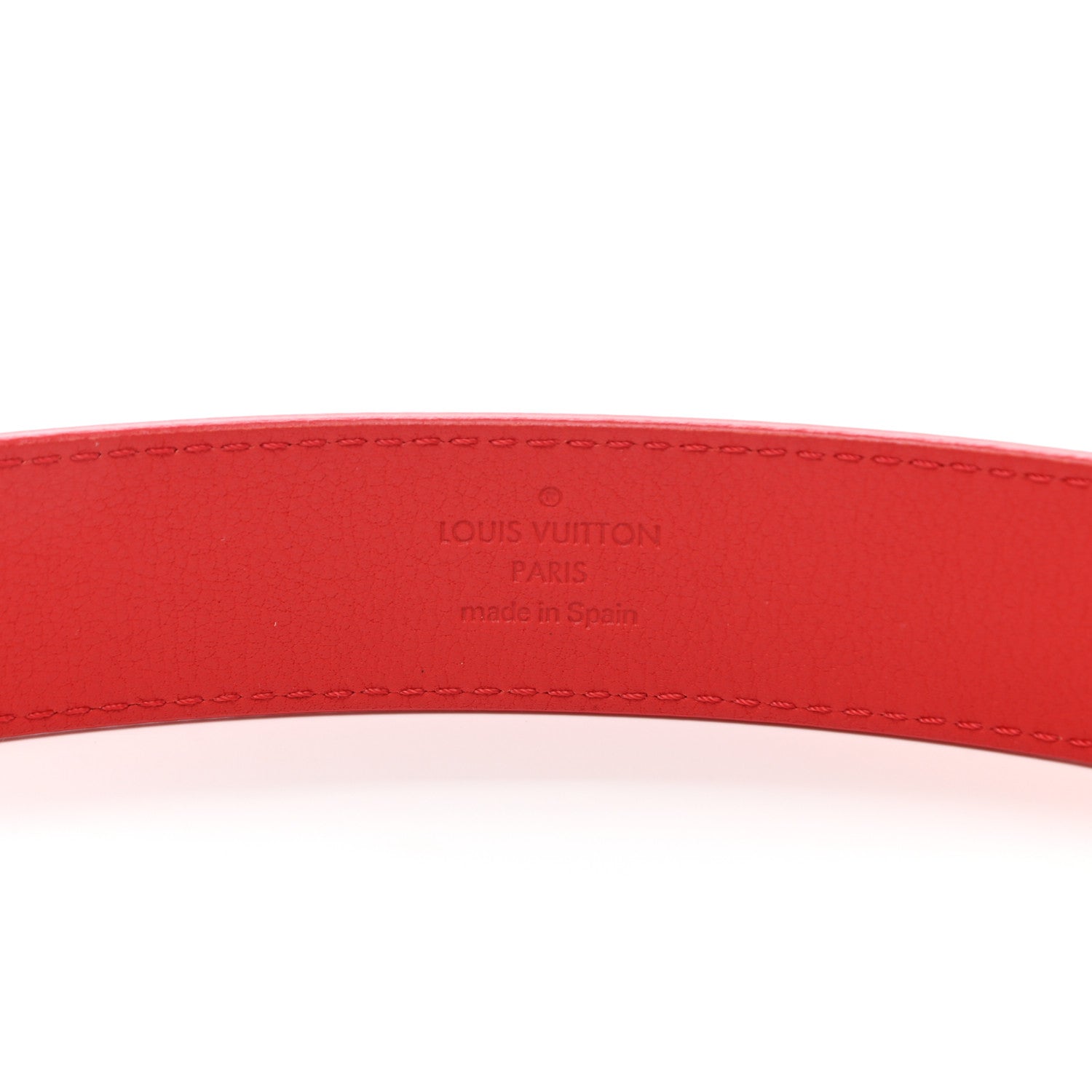 Louis Vuitton Epi 30mm LV Twist Belt 80 32 Coquelicot 3 of 9