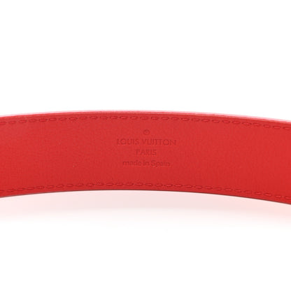 Louis Vuitton Epi 30mm LV Twist Belt 80 32 Coquelicot 3 of 9