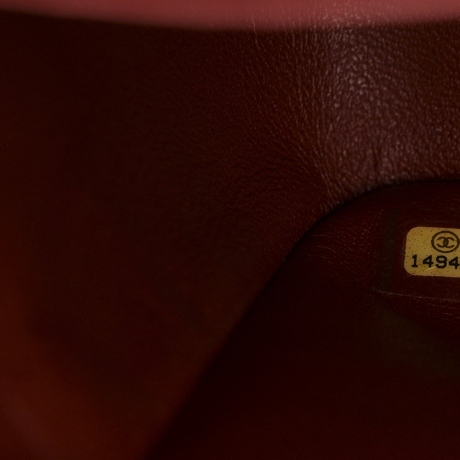 Chanel Caviar Quilted Jumbo Double Flap Dark Red 7 of 12