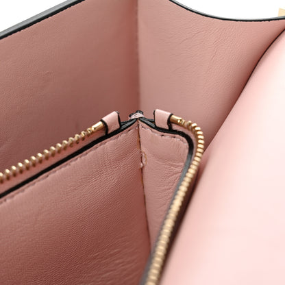 Valentino Garavani Metallic Calfskin Rockstud Side Slip Wristlet Clutch Gold 11 of 12