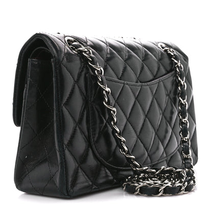 Chanel Lambskin Quilted Small Double Flap Black 3 of 15
