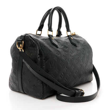 Louis Vuitton Empreinte Monogram Speedy Soft 30 Black 3 of 11