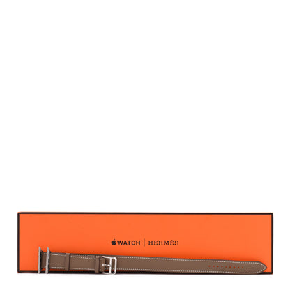 Hermes Swift 32mm Apple Watch Double Tour Band Etoupe 5 of 5