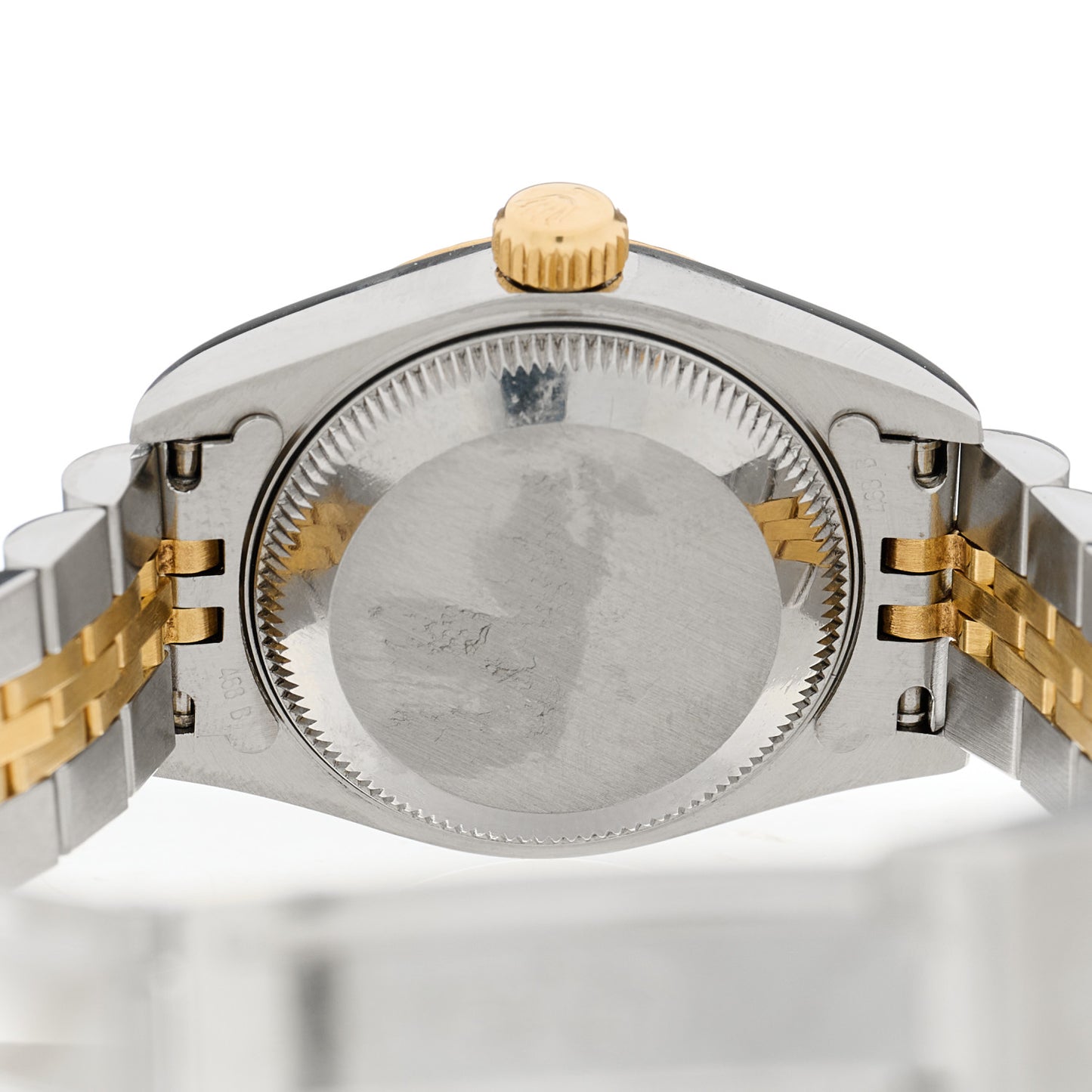Stainless Steel 18K Yellow Gold 26mm Oyster Perpetual Datejust Watch White Roman 69173