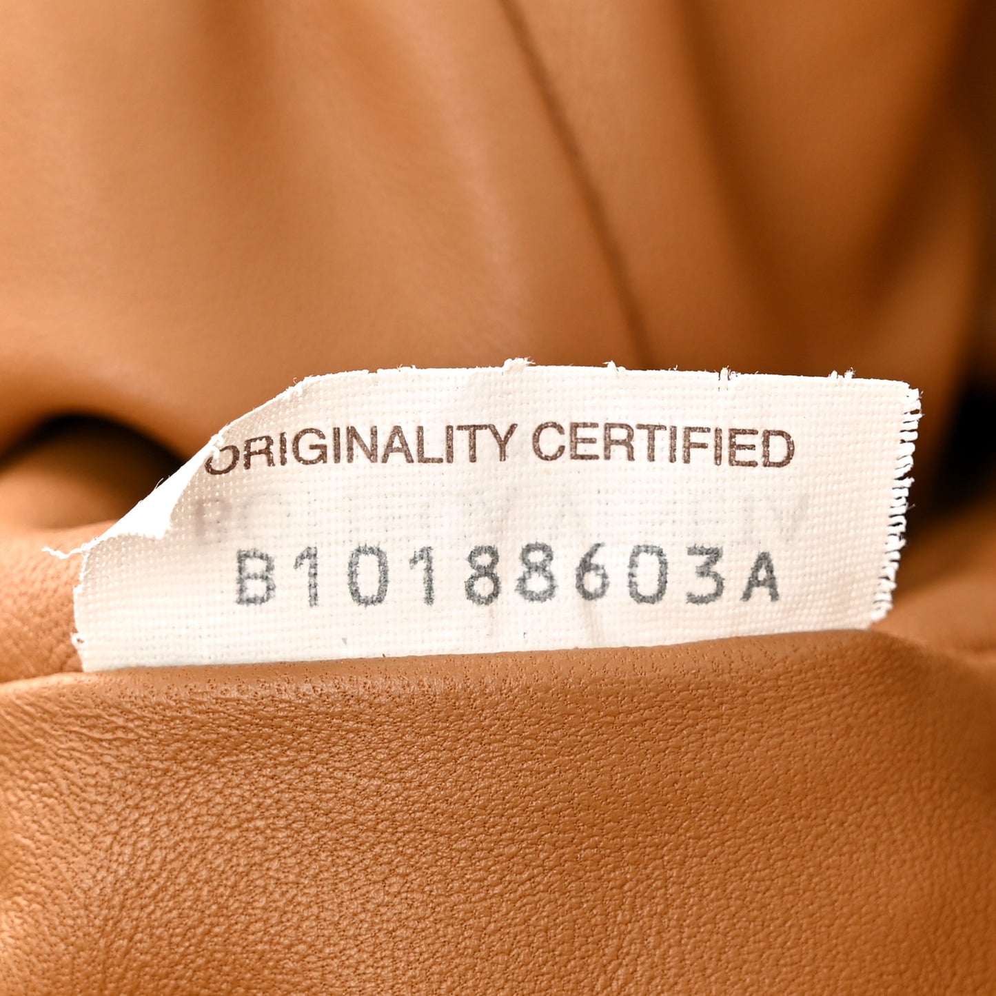 Nappa Intrecciato Teen Pouch Caramel