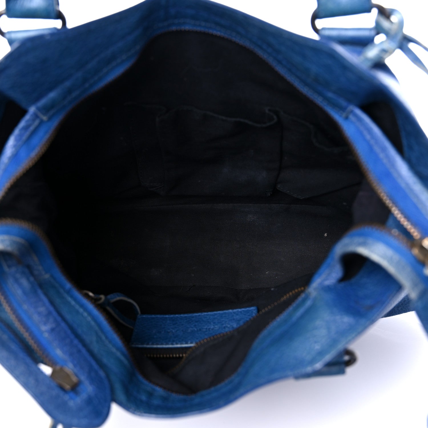 Balenciaga Agneau Classic Hardware Town Bleu Cobalt Bleu Electric 4 of 12