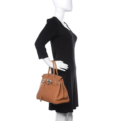 Hermes Togo Birkin 30 Gold 2 of 32