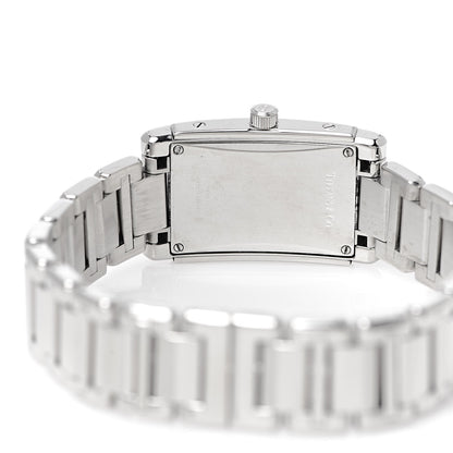 Tiffany Stainless Steel Diamond Bezel 22mm Grand Resonator Quartz Watch Blue 5 of 7