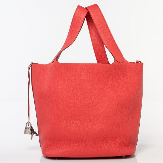 Taurillon Clemence Picotin Lock TGM Bougainvillea