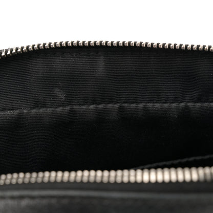 Saint Laurent Lambskin Monogram Small Lou Camera Bag Black 11 of 14