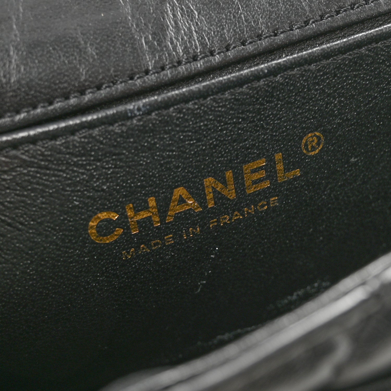 Chanel Aged Calfskin Quilted 2.55 Reissue Chain Waist Bag Black 6 of 13