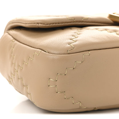 Marc Jacobs Lambskin Quilted J Marc Mini Shoulder Bag Camel 9 of 12