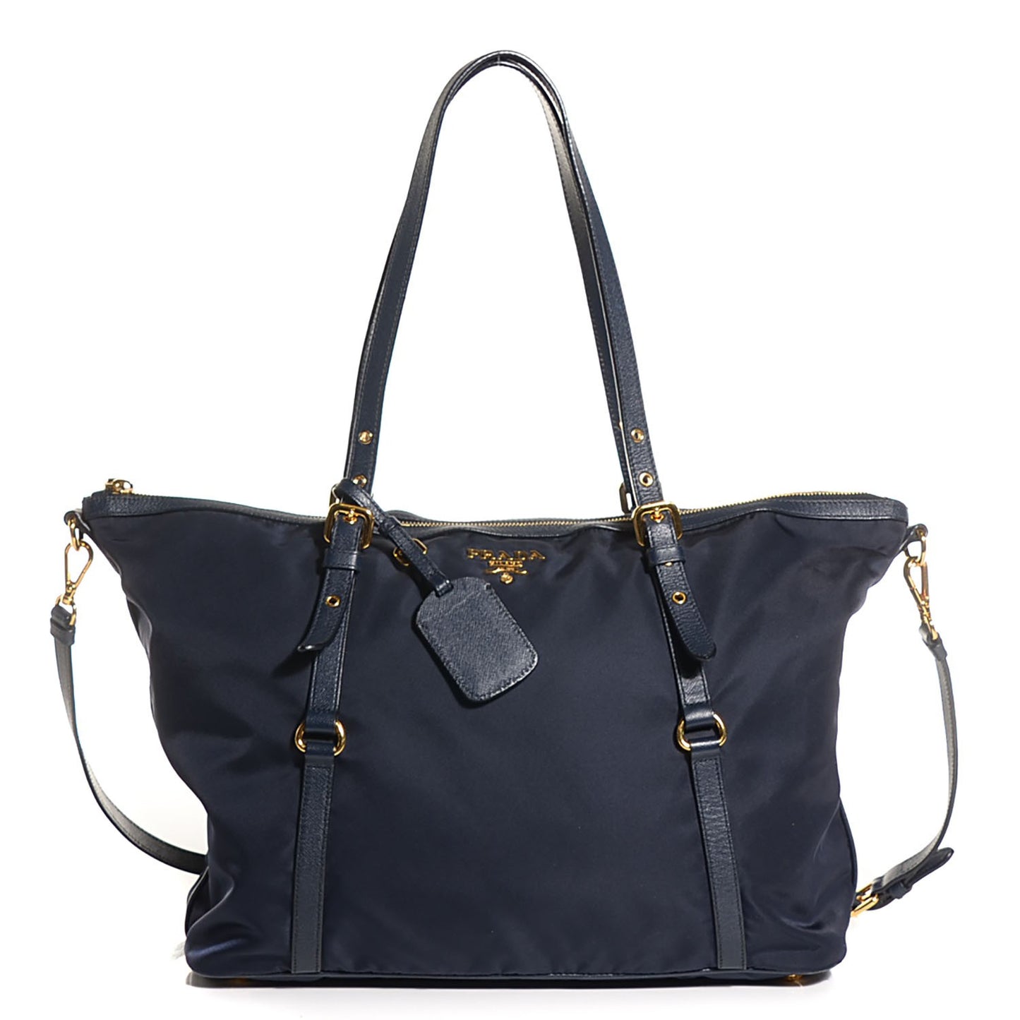 Tessuto Nylon Saffiano Tote Baltico