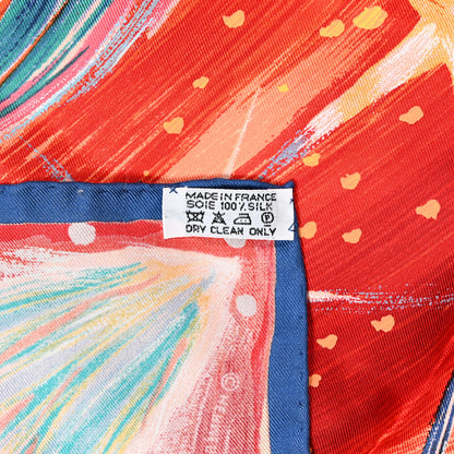 Hermes Silk Feux Du Ciel Scarf 90 4 of 4
