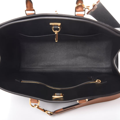 Louis Vuitton Calfskin City Steamer EW Black Gold 6 of 9
