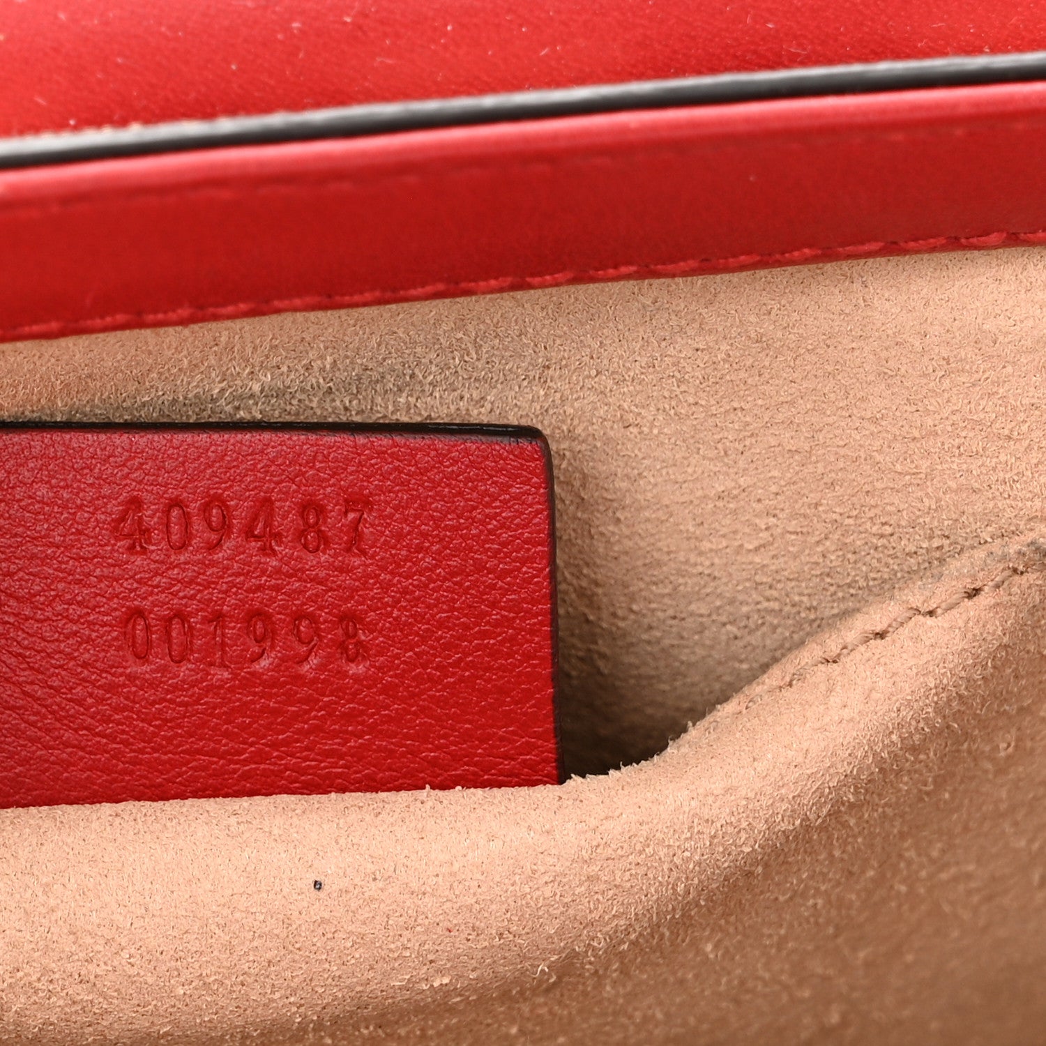 Gucci GG Supreme Monogram Moon Calfskin Small Padlock Shoulder Bag Beige Blue Hibiscus Red Mystic White 7 of 15