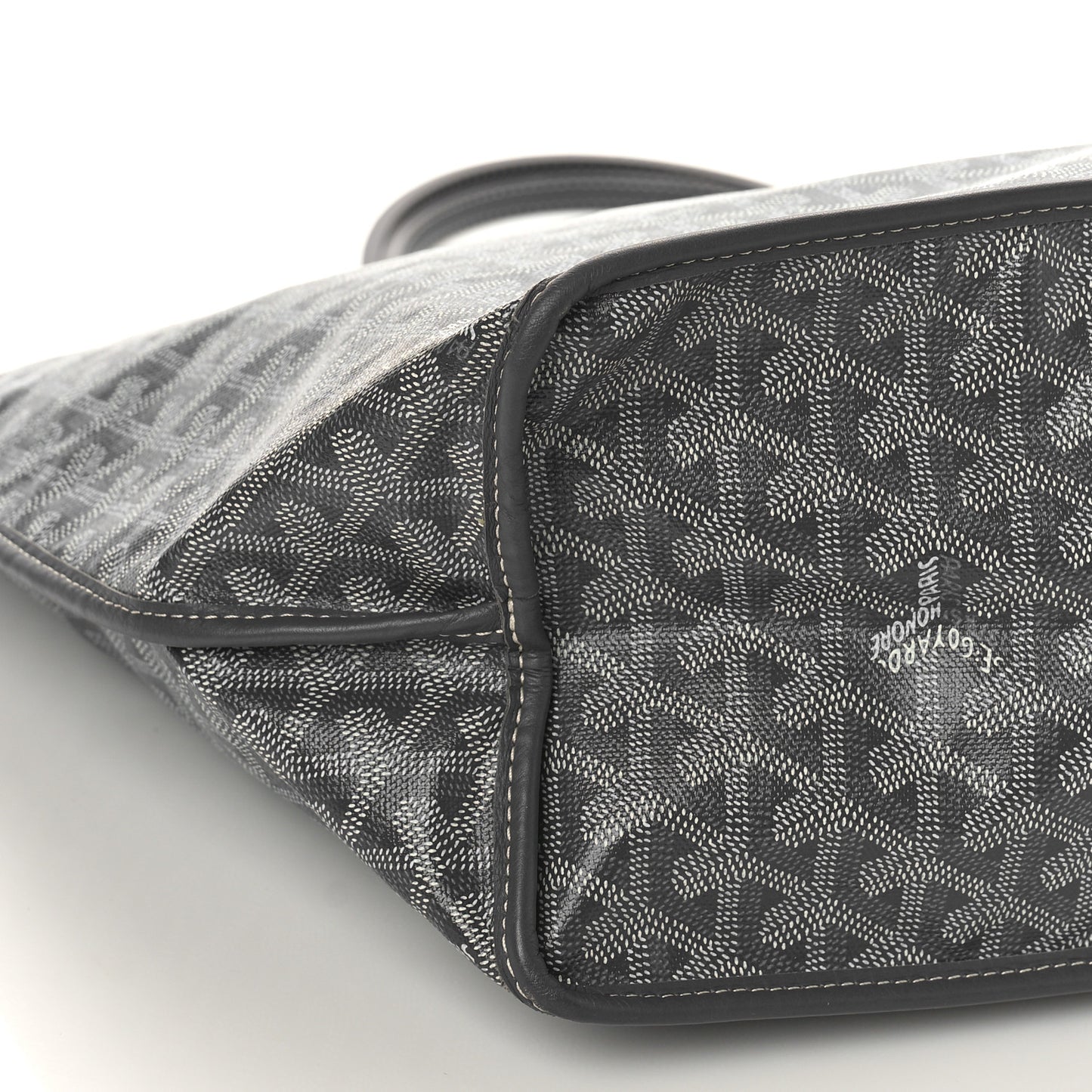 Goyardine Reversible Anjou PM Grey
