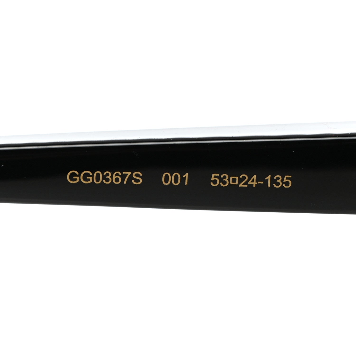 Gucci Acetate Round GG Sunglasses GG0367S Black 5 of 8