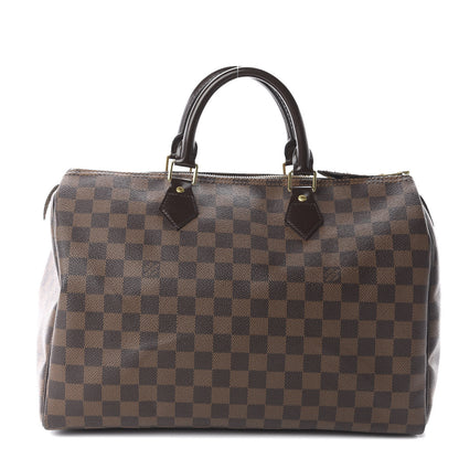 Louis Vuitton Damier Ebene Speedy 35 2 of 18