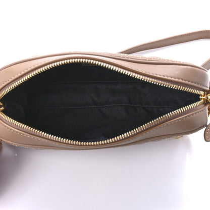 Burberry Lambskin Quilted Camera Bag Camel 5 of 10