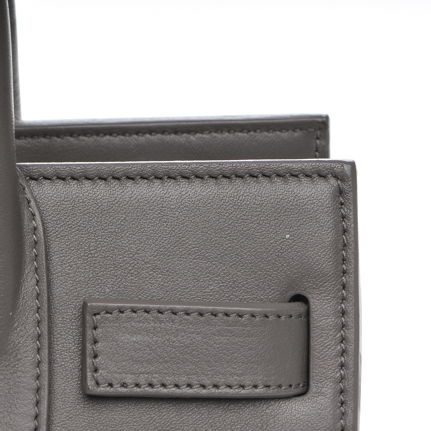 Saint Laurent Calfskin Nano Sac De Jour Fog 14 of 14