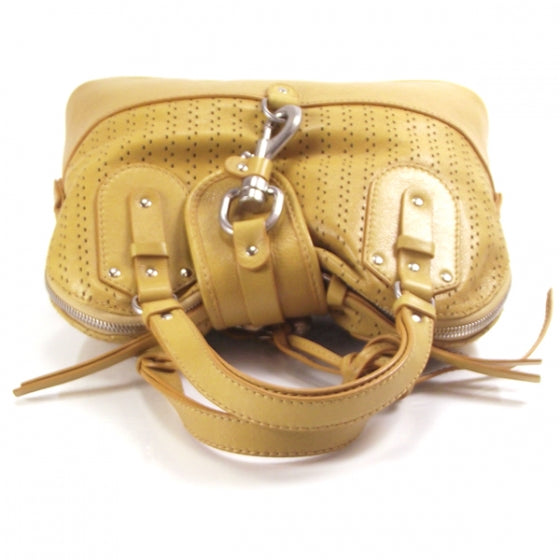 Leather Kerala Tote Yellow