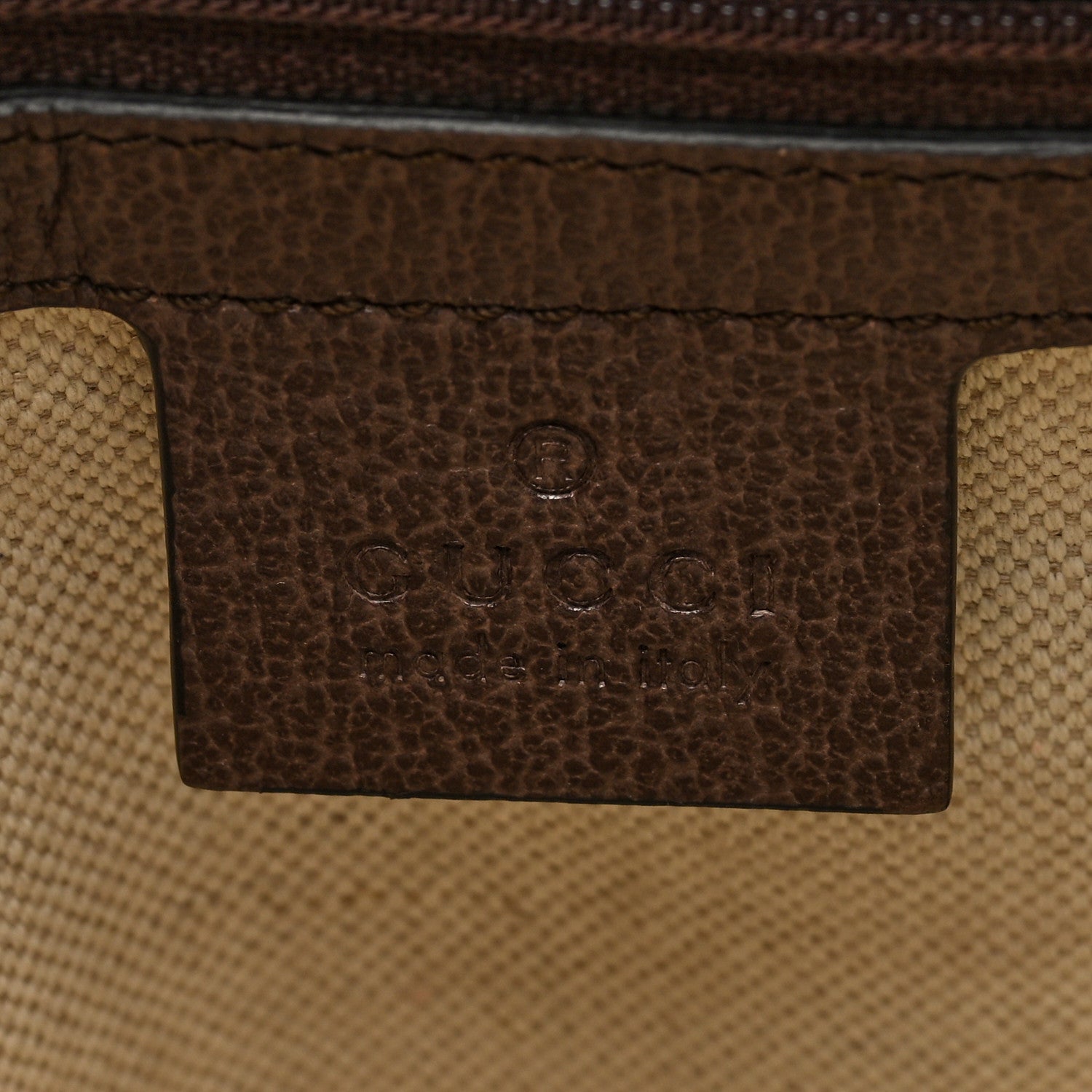 Gucci GG Supreme Monogram Web Ophidia GG Toiletry Case Beige New Acero 6 of 7