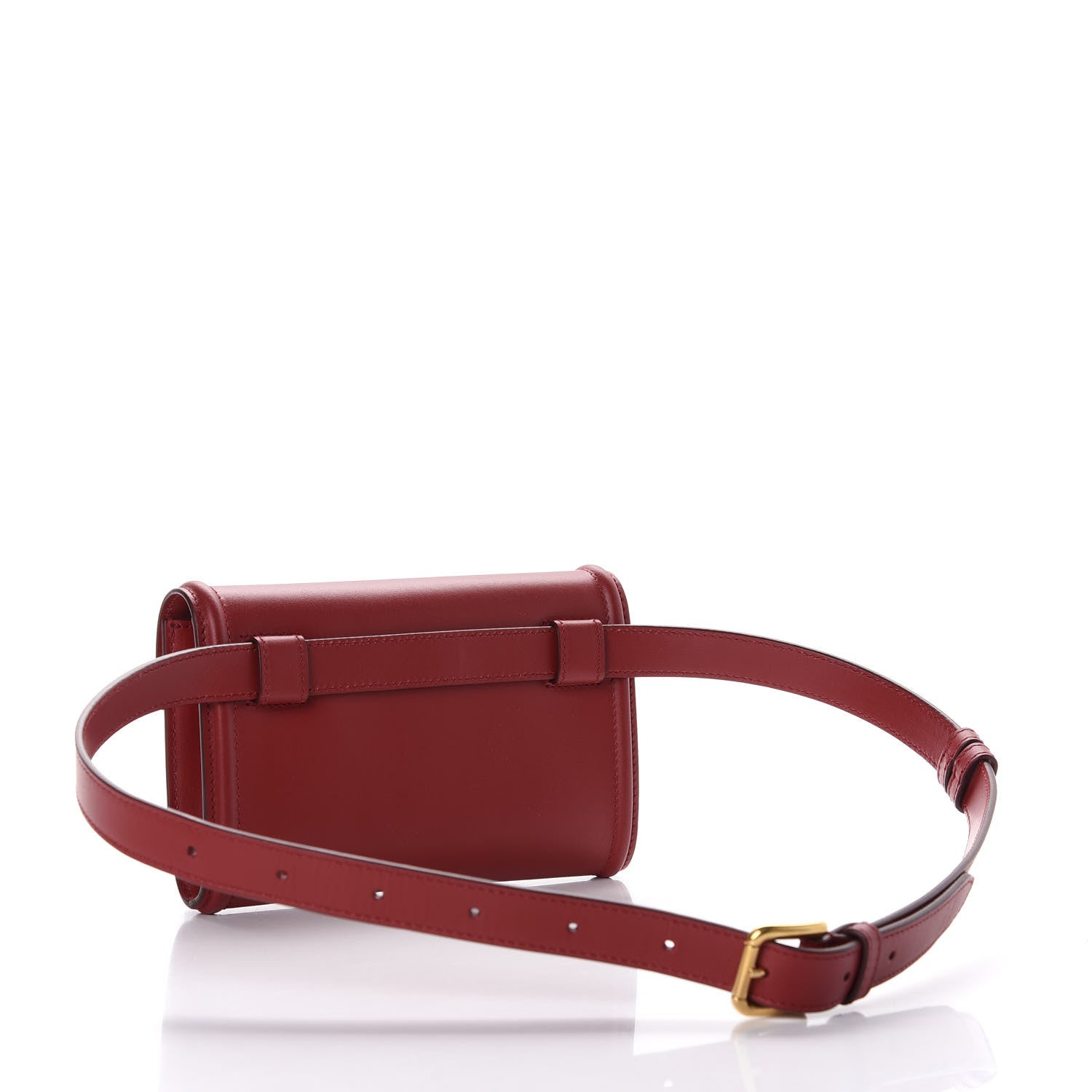 Dolce & Gabbana Agnello Vitello Devotion Belt Bag 85 34 Red 3 of 11
