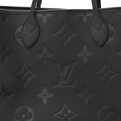 Louis Vuitton Empreinte Monogram Giant Neverfull MM Black 8 of 10