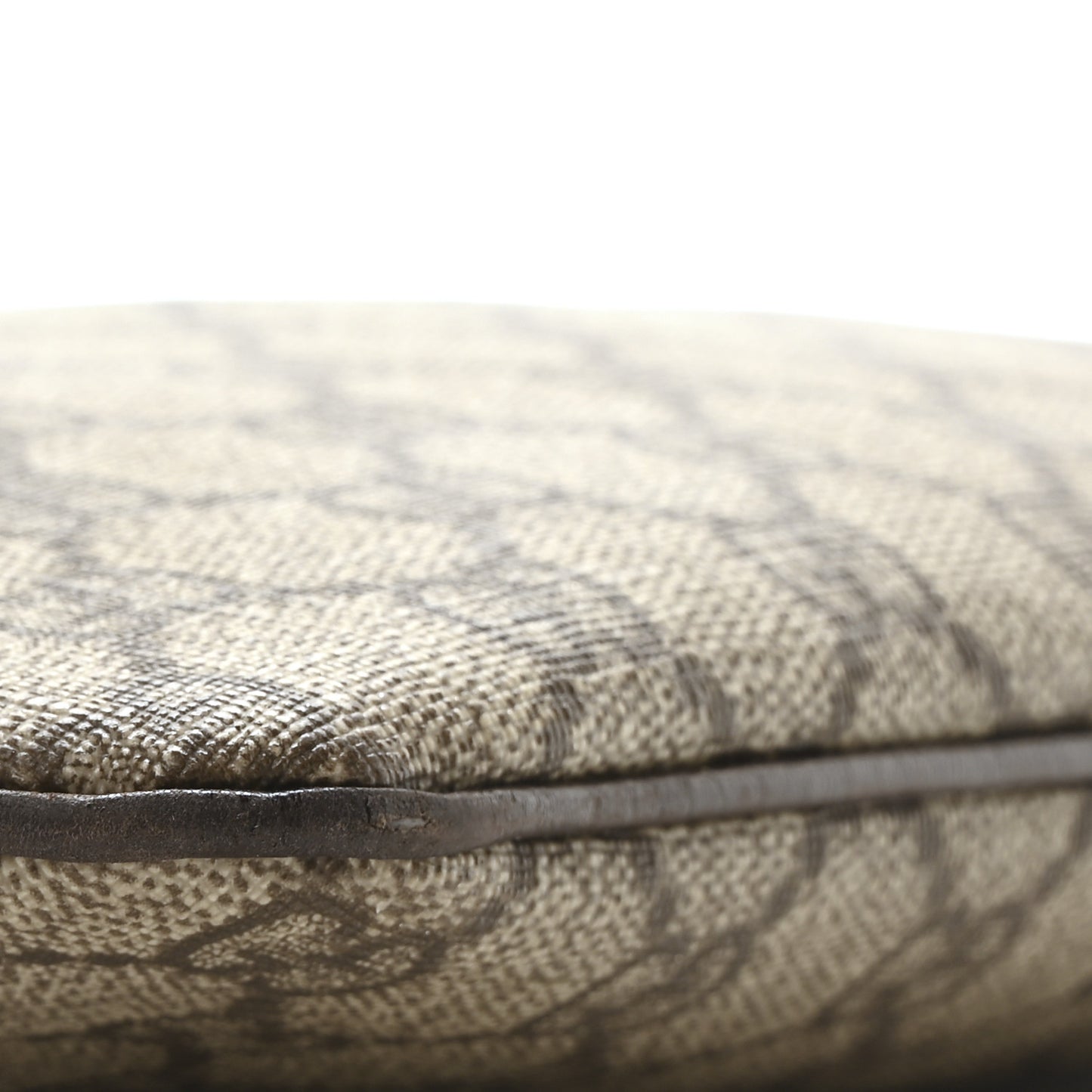 GG Plus Monogram Flat Vertical Tote Dark Brown