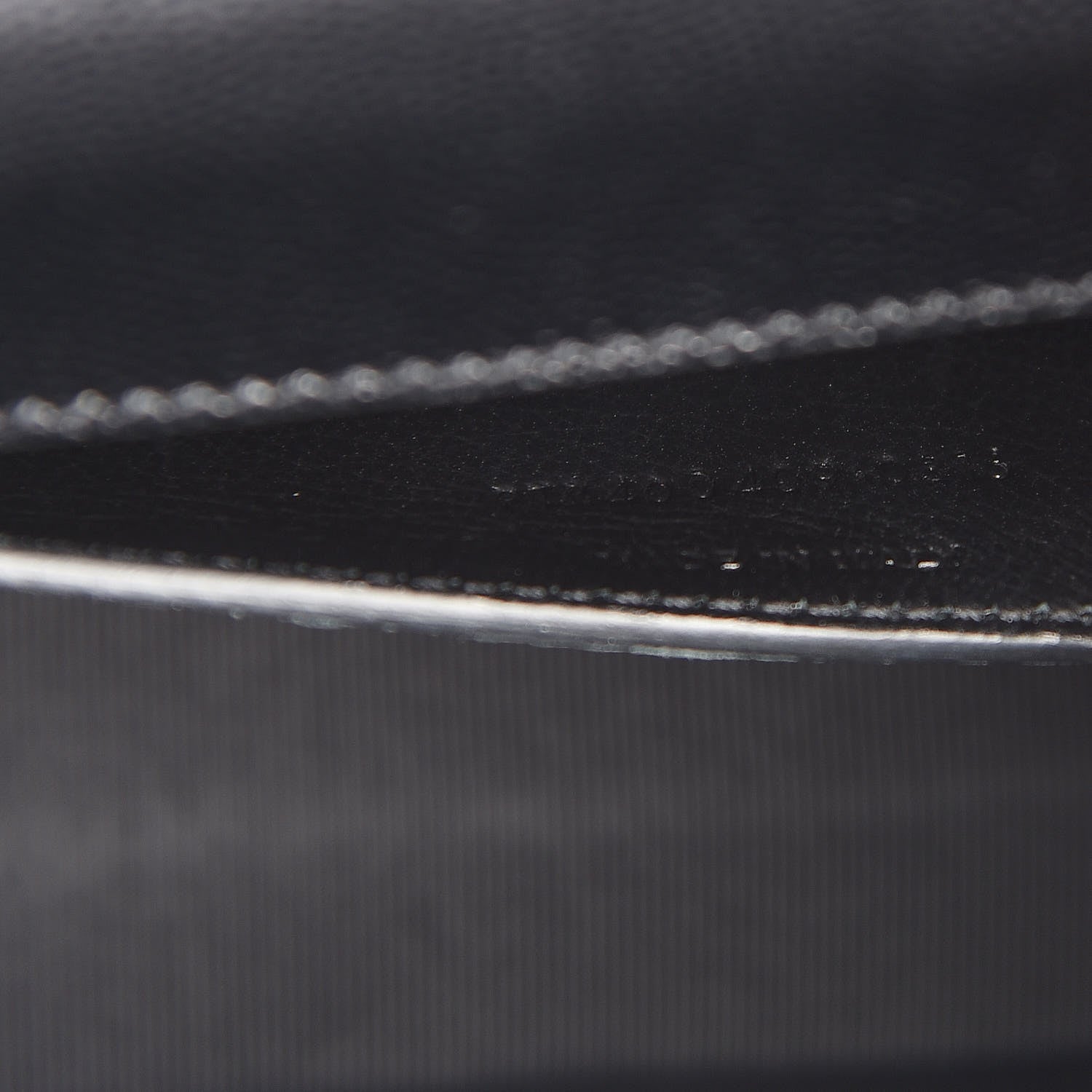 Saint Laurent Grain De Poudre Classic Monogram Kate Clutch Black 9 of 9