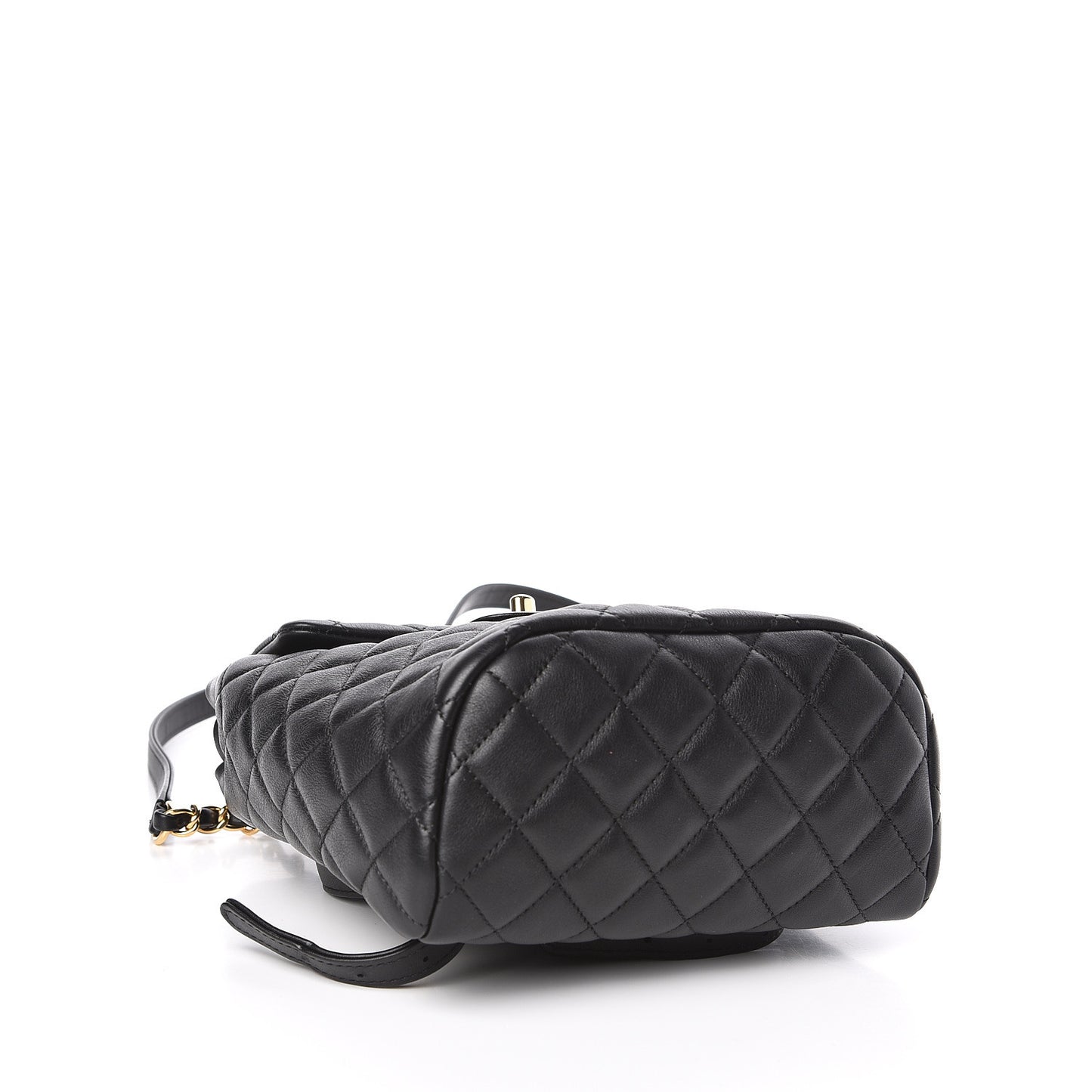 Calfskin Quilted Mini Urban Spirit Backpack Black