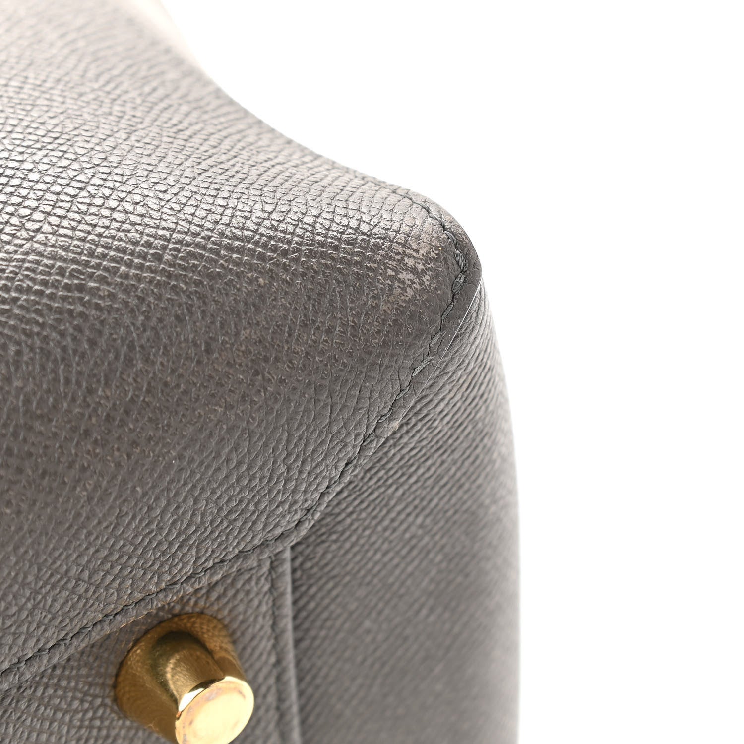 Celine Grained Calfskin Mini Belt Bag Grey 13 of 13