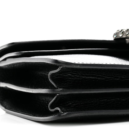Gucci Pebbled Calfskin Small Dionysus Shoulder Bag Black 9 of 10
