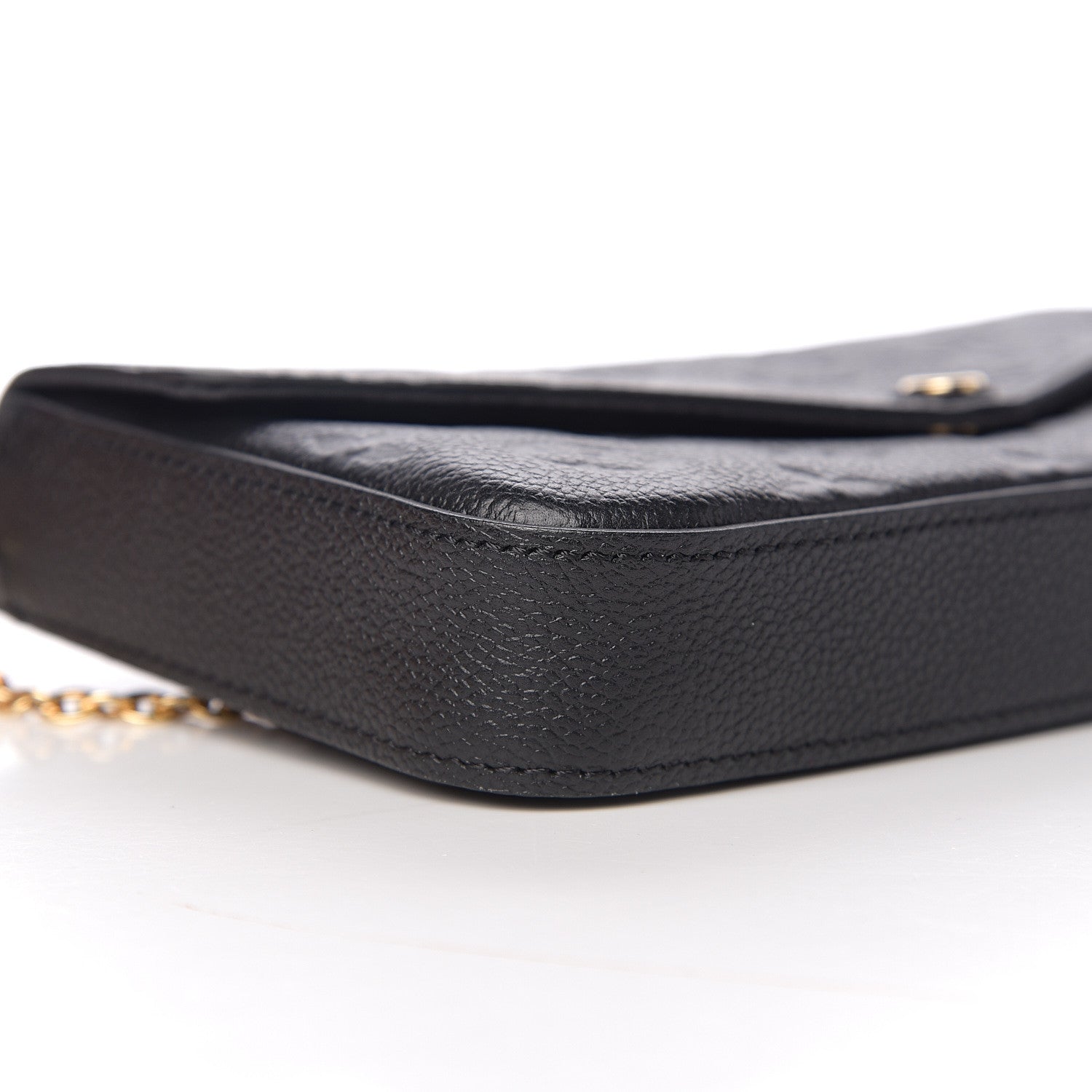 Louis Vuitton Empreinte Pochette Felicie Chain Wallet Black 8 of 10
