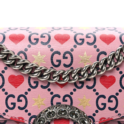 Gucci Calfskin Valentine's Day Exclusive Small Dionysus Bag Pink 8 of 10