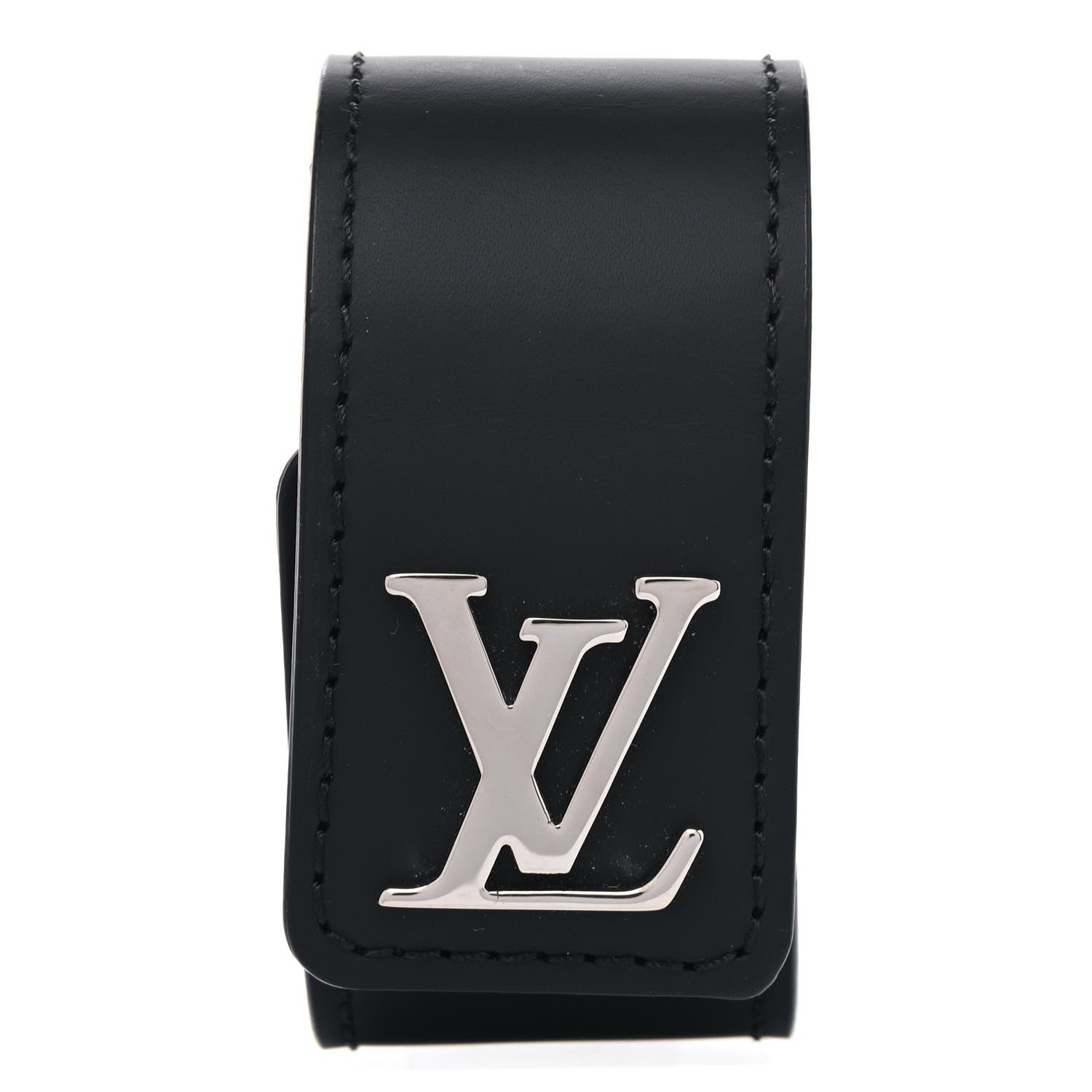 Louis Vuitton Calfskin Bracelet Black 1 of 7