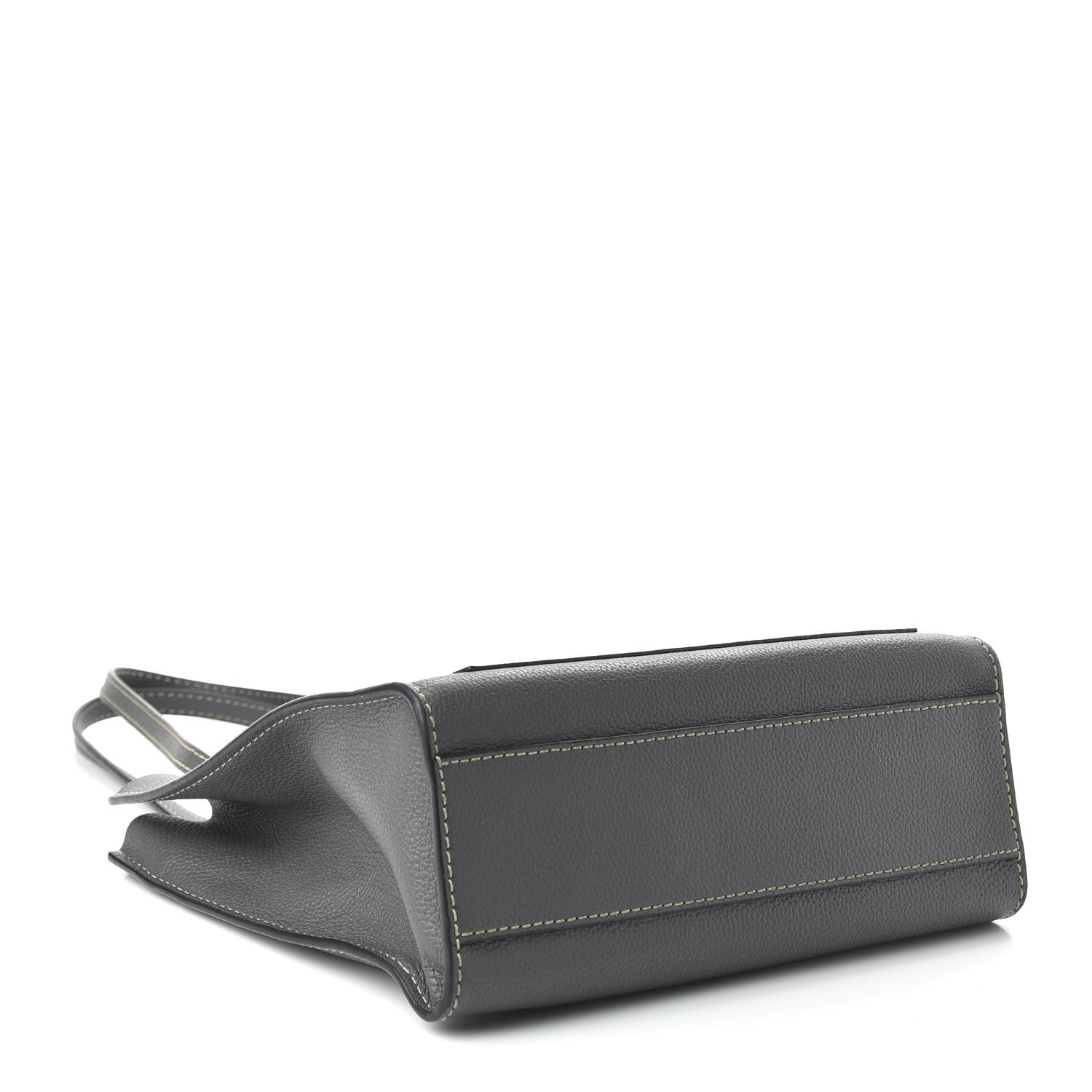 Marc Jacobs Grained Calfskin Medium Grind T Pocket Tote Grey 4 of 9