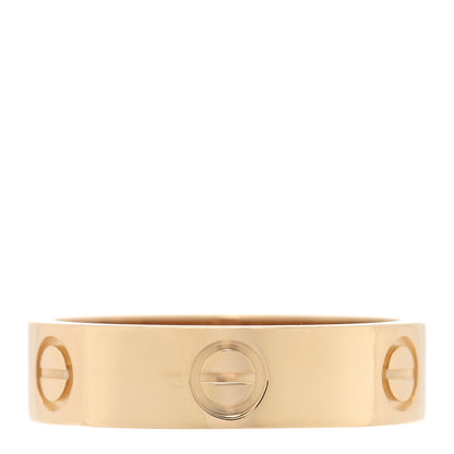Cartier 18K Yellow Gold 5.5mm LOVE Ring 60 9.25 3 of 5